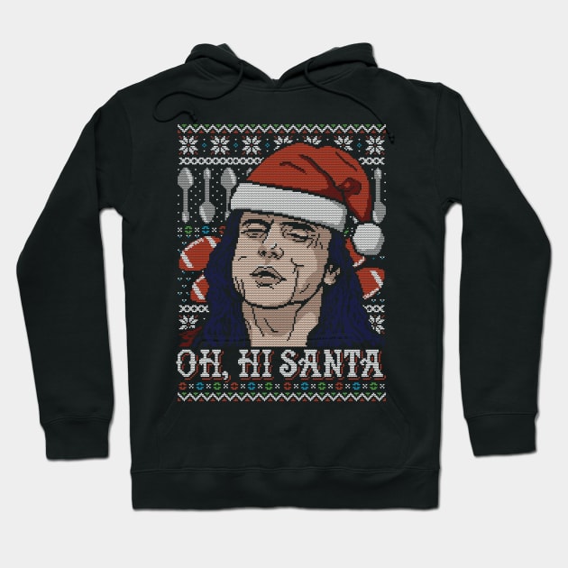 Oh Hi Santa! Hoodie by Punksthetic